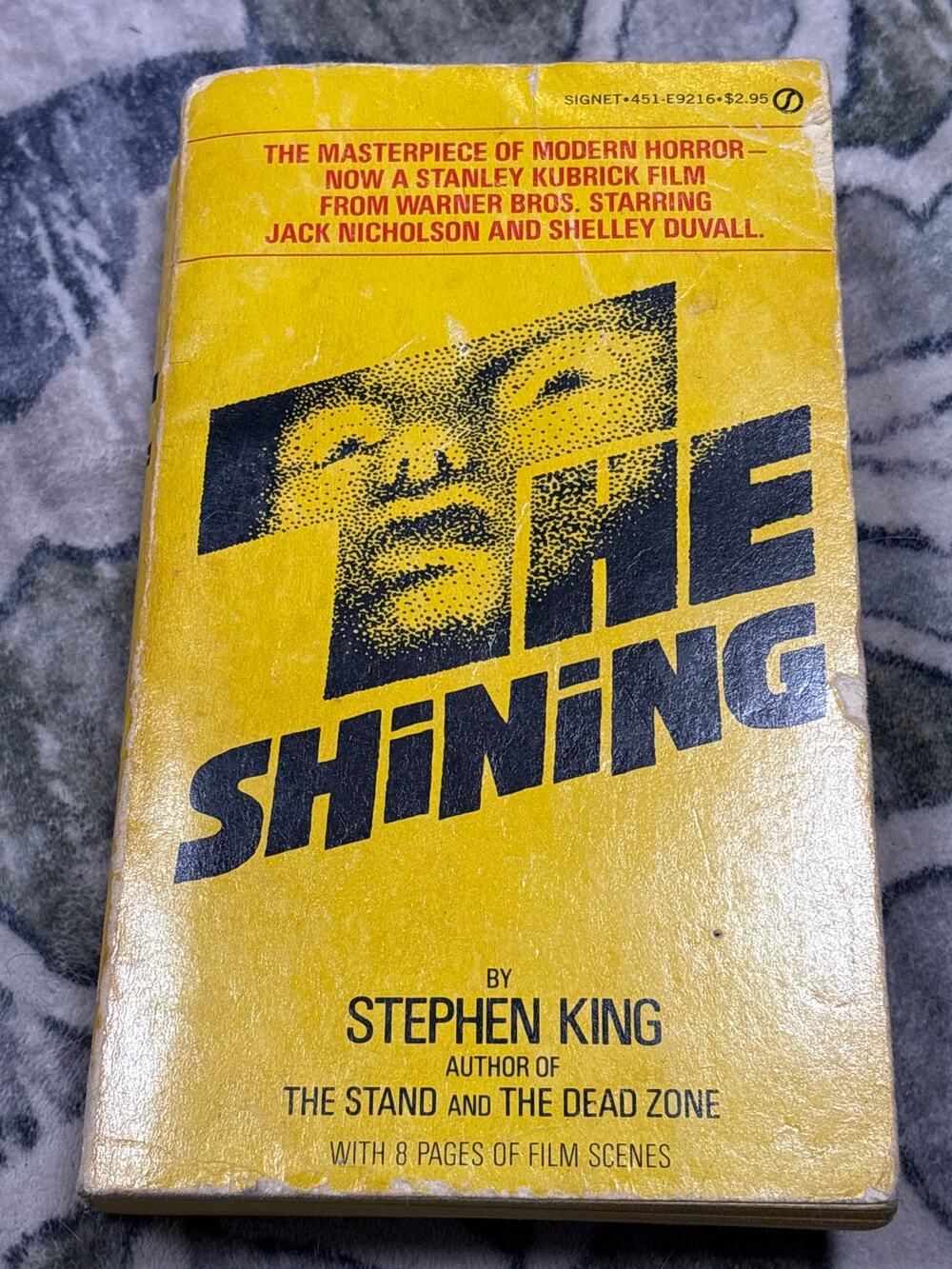 The Shining Stephen King 1st Signet edition Paperback 1978 Movie Tie-in Photos